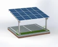 Carport fotovoltaic pentru 2 vehicule L 5,7m x 5,2m Parcare solară GPV-101-14 (3)