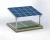 Carport fotovoltaic pentru 2 vehicule L 5,7m x 5,2m Parcare solară GPV-101-14 (3)
