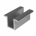 Clemă de mijloc H25 L50 cu știft de împământare PV-04-09