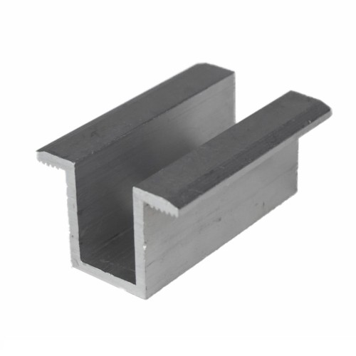 Clemă de mijloc H25 L50 cu știft de împământare PV-04-09