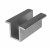 Clemă de mijloc H25 L50 cu știft de împământare PV-04-09