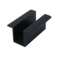 Clemă de presare centrală - H25 L50 cu pin de împământare neagră