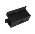 Clemă de mijloc H25 L50 cu știft de împământare Anodizat PV-04-10 (2)