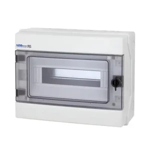 Tablou de distribuție etanș RH-12 12 module 1 rând IP65 ABS 330x260x138mm