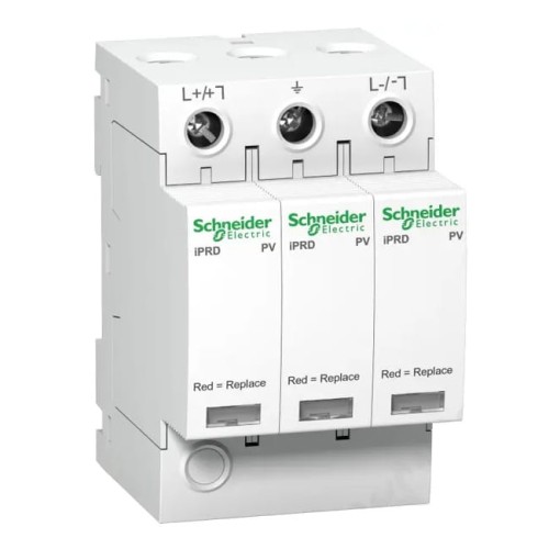 Descărcător de supratensiune de curent continuu iPRD-DC40r-T2-3-pole Type2 15KA cu contact GPV-401-05