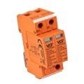 PV DC Surge Arrester tip 2 (C) 1000V 2P 20kA 4.0kV GPV-401-13