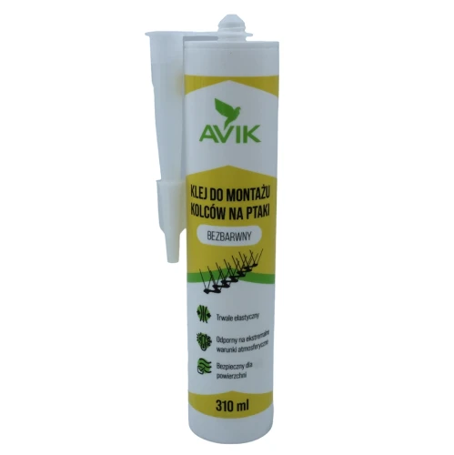 Adeziv de montaj pentru vârfuri transparent 310 ml PV-400-12