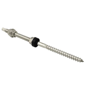 Filet dublu pentru fixarea panourilor solare A2 oțel M12 x 250
