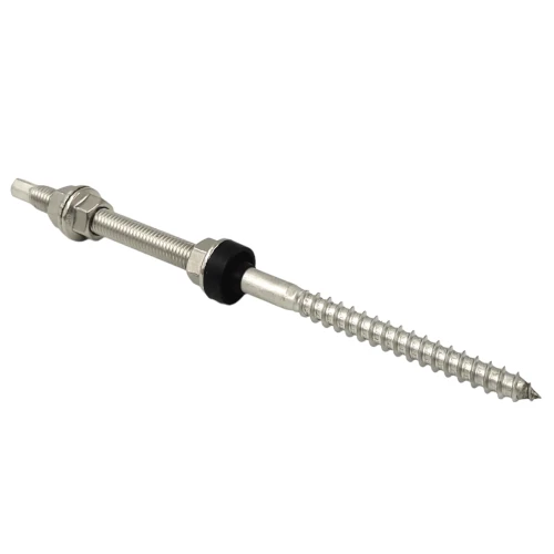 Filet dublu pentru fixarea panourilor solare A2 oțel M12 x 250 PV-06-06