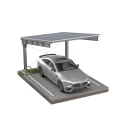 Carport fotovoltaic pentru 1 vehicul L 5,7m x 3,3m Parcare solară GPV-101-06