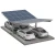 Carport fotovoltaic pentru 4 vehicule T 11,4m x 5,2m Parcare solară GPV-101-13