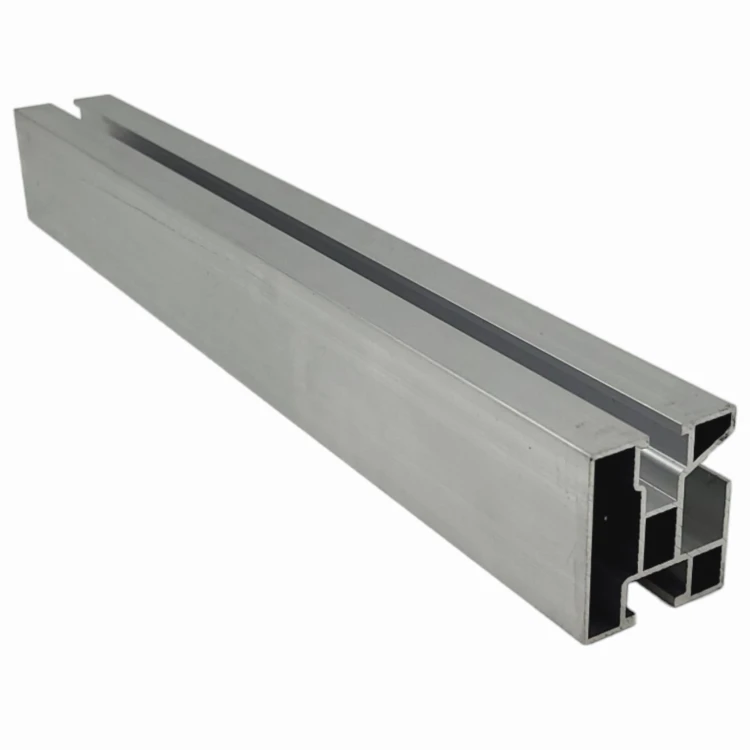 Profil de montaj din aluminiu 195cm 45x40 cu conductă pentru cabluri 90509 PV-01-30