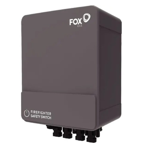 Întrerupător de circuit de incendiu pentru PV - S-Box, 2 stringers Fox GPV-408-01