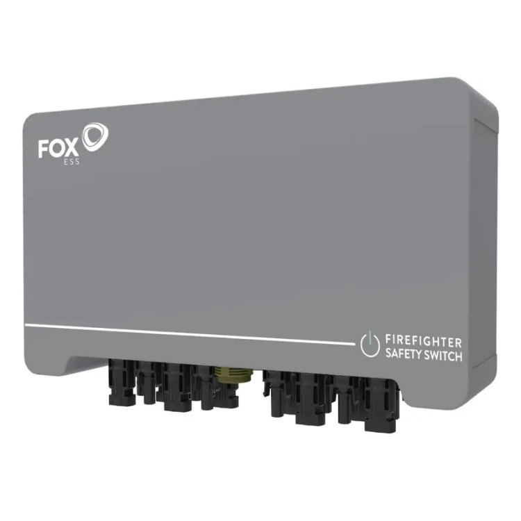 Întrerupător de circuit de incendiu pentru PV - S-Box, 4 stringers Fox GPV-408-02