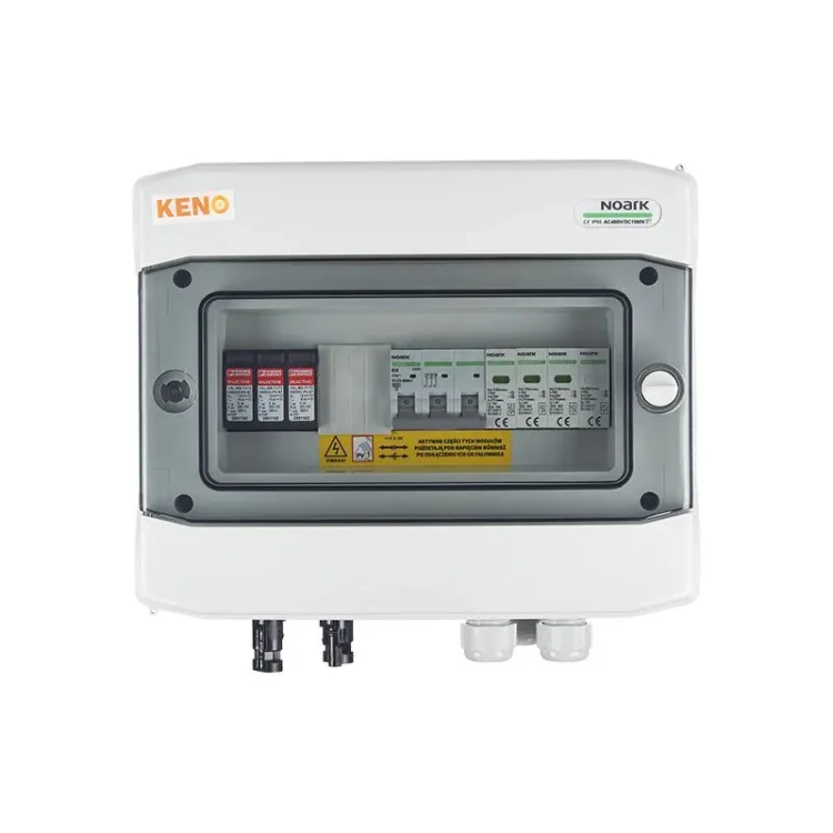 Cutie de joncțiune cu descărcător de supratensiune DC + AC, 1000V tip 1+2, 1x lanț PV, 1x MPPT // ogr. AC tip 1+2, 16A 3-F tip SH-90 DCAC GPV-409-02