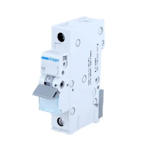 Întrerupător de supracurent HAGER B 16A 1P 6kA MBN116E GPV-401-26