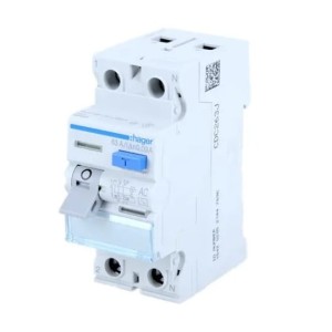 Întrerupător diferențial Hager 1P+N 25A 30mA tip AC