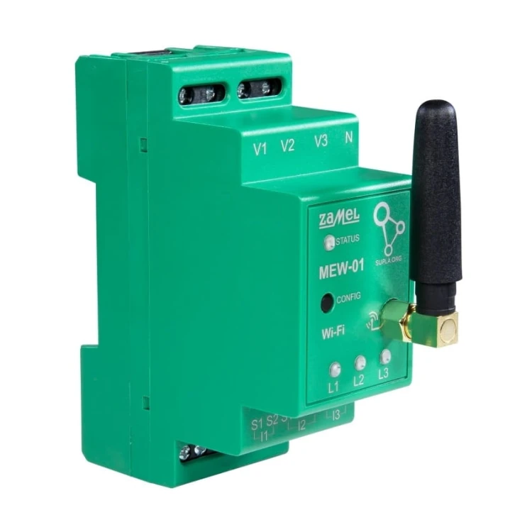 Monitor de electricitate WI-FI 3F+N pentru sisteme fotovoltaice TIP: MEW-01 SUPLA ZAMEL GPV-401-40 (2)
