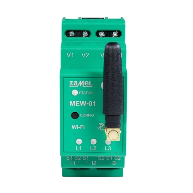 Monitor de electricitate WI-FI 3F+N pentru sisteme fotovoltaice TIP: MEW-01 SUPLA ZAMEL GPV-401-40 (4)