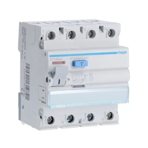 Întrerupător diferențial Hager 3P+N 40A 300mA tip AC