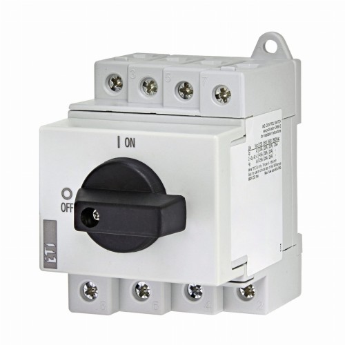 Întrerupător de deconectare cu came PV - DC - 4 poli LS25 SMA A4 004660064 ETI GPV-401-49