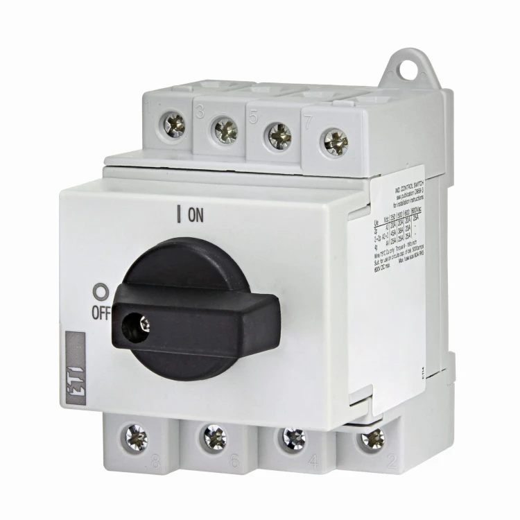 Întrerupător de deconectare cu came PV - DC - 4 poli LS25 SMA A4 004660064 ETI GPV-401-49