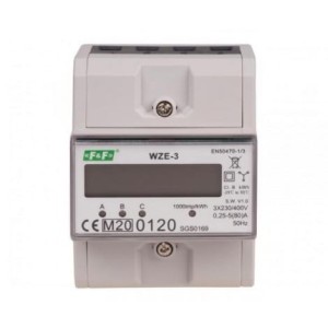 Contor electricitate trifazat 80A MID WZE-3 F&F FILIPOWSKI