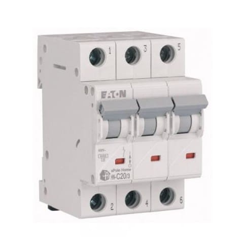 Eaton Întrerupător de supracurent C 20A 3P 6kA GPV-401-88