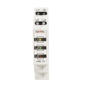 Lampa de control Zamel Led indicator de alimentare 230V/400V
