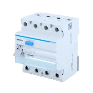 Comutator de curent rezidual Hager 3P+N 63A 30mA Tip AC