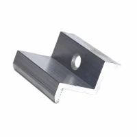 Clemă de capăt H30 Aluminiu 6060 gaura M8