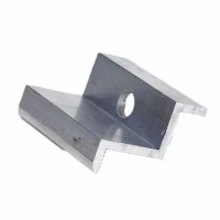 Clemă de capăt H32 Aluminiu 6060 gaura M8