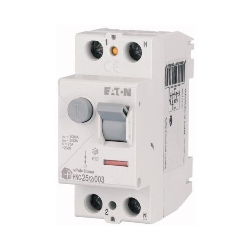Eaton Întrerupător diferențial de curent 2P 40A 6kA 30mA tip AC GPV-401-124