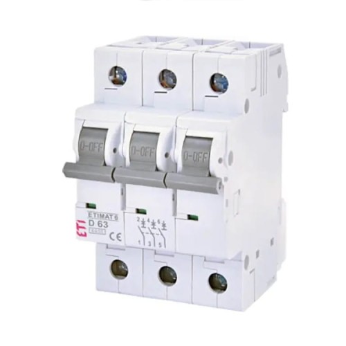 ETI Întrerupător de supracurent B 25A 3P 6kA GPV-401-125