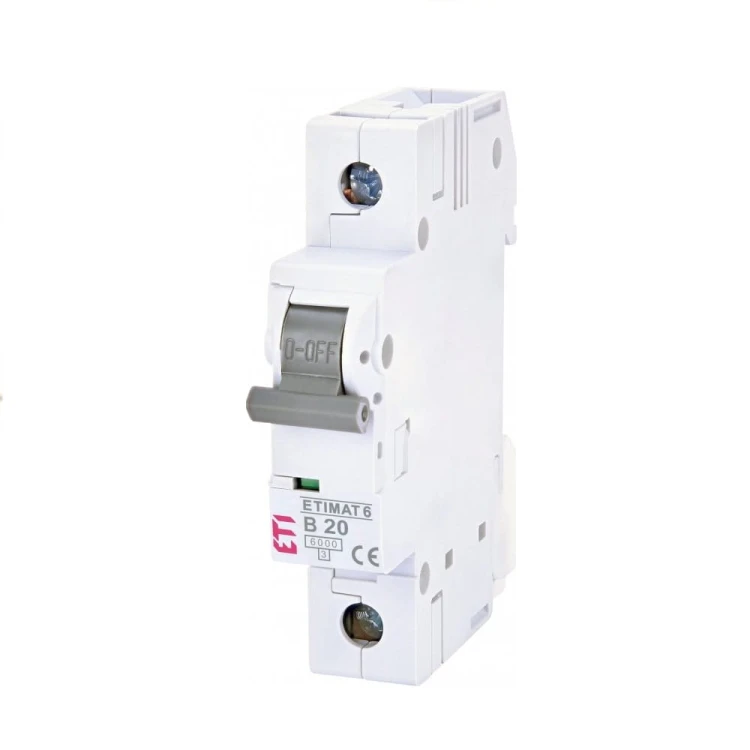 ETI Întrerupător automat B 20A 1P 6kA GPV-401-126