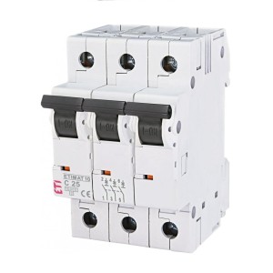 ETI Întrerupător automat C 25A 3P 10kA