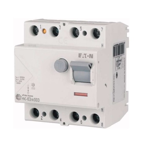 Eaton Întrerupător Diferențial 4P 63A 6kA 30mA Tip AC GPV-401-165