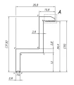 Clemă de capăt H35 Aluminiu 6060 gaura M8 PV-03-05 (1)