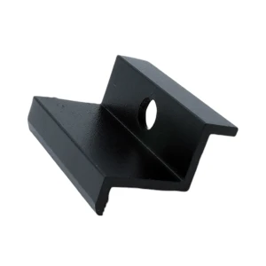 Clemă de capăt H32 Aluminiu 6060 Orificiu M8 vopsit