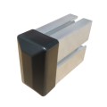 Capac de protecție UFR pentru profil 80 x 40 negru PV-19-03 (2)