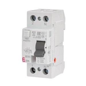 Întrerupător de curent rezidual ETI 2P 40A 30mA Tip AC
