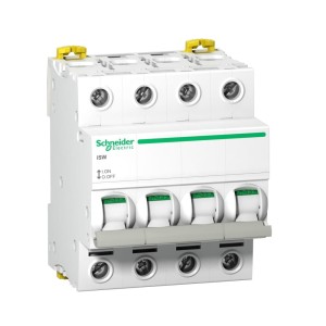 Schneider Electric Comutator de izolare trifazat 4P 100A 415V AC iSW-100-4 Acti9