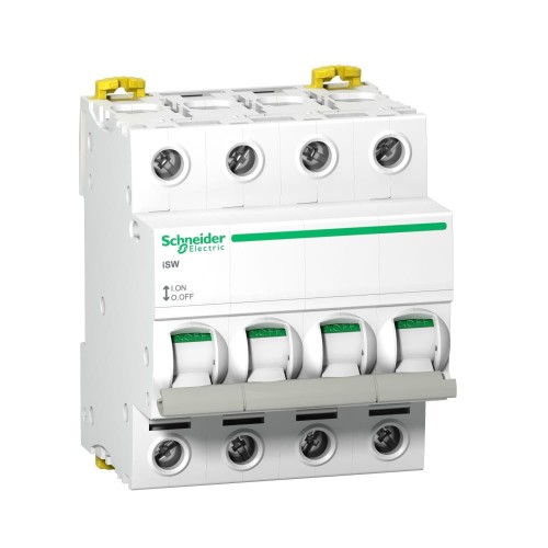 Schneider Electric Comutator de izolare trifazat 4P 100A 415V AC iSW-100-4 Acti9 GPV-401-186