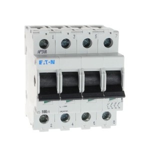 Eaton Comutator de izolare trifazat 4P 100A 240V