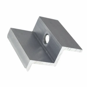 Clemă de capăt H40 Aluminiu 6060 gaura M8