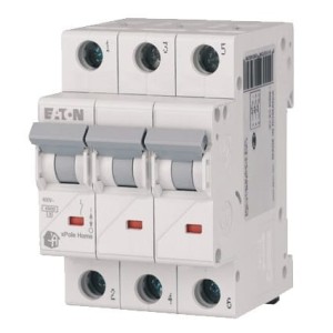 Întrerupător de supracurent Eaton C 40A 3P 6kA HN-C40/3 xPole Home