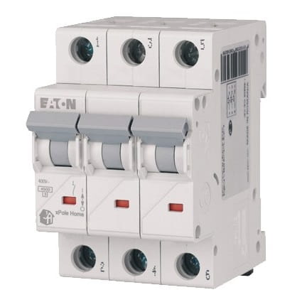 Întrerupător de supracurent Eaton C 40A 3P 6kA HN-C40/3 xPole Home GPV-401-213