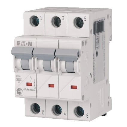 Întrerupător de supracurent Eaton C 40A 3P 6kA HN-C40/3 xPole Home GPV-401-213