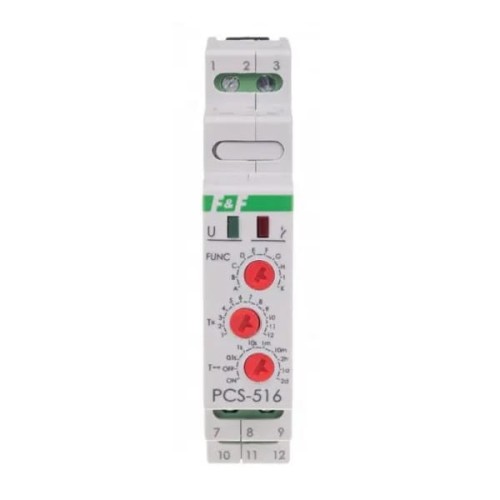 F&F FILIPOWSKI Releu de timp cu 10 funcții PCS-516UNI GPV-401-217 (2)