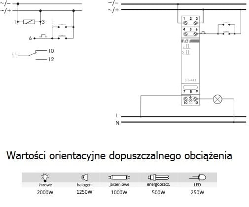 F&F Filipowski 16A releu bistabil pentru autobuz BIS-411-24V GPV-401-222 (4)